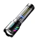 Lanterna Profesionala LED CB 519B cu incarcare type C de 20cm pentru drumetii 500m
