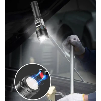 Lanterna de mana CB A282 cu baza magnetica si led puternic