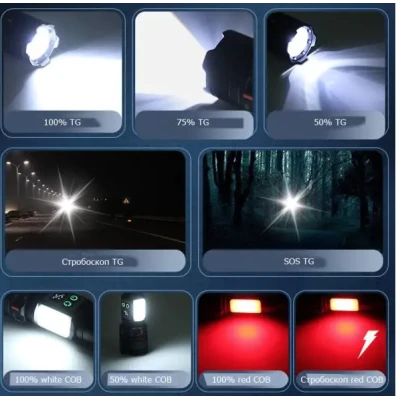 Lanterna de mana CB A282 cu baza magnetica si led puternic