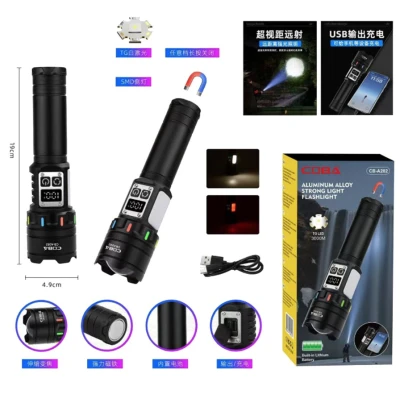 Lanterna de mana CB A282 cu baza magnetica si led puternic