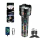 Lanterna de mana CB 705 TG cu led puternic 20cm aluminiu