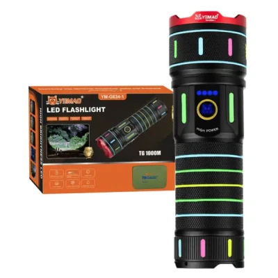Lanterna tactica de mana YM G634 de 2500LM putere 30W
