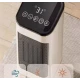 Semineu Electric 2000W cu efect de flacara 2 trepte incalzire cu termostat si telecomanda Dispay LED