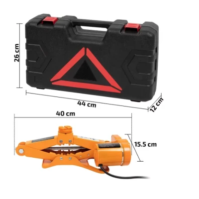 UB Cric electromecanic auto 12V trusa completa in valiza cu accesorii