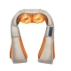Aparat de masaj cervical miscare de rotatie functie de incalzire 4 trepte de viteza 2 programe adaptor auto Bej