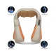 Aparat de masaj cervical miscare de rotatie functie de incalzire 4 trepte de viteza 2 programe adaptor auto Bej