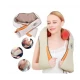Aparat de masaj cervical miscare de rotatie functie de incalzire 4 trepte de viteza 2 programe adaptor auto Bej