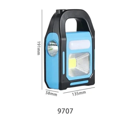 Lanterna solara de camping reincarcabila USB 100 lm HB9707