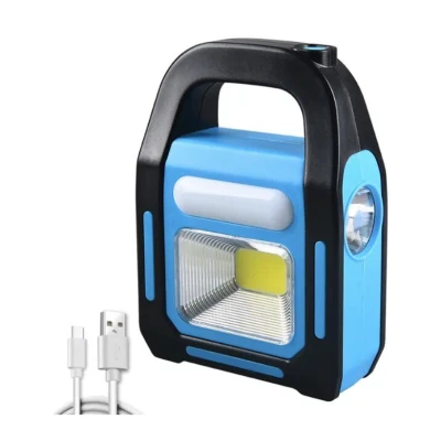 Lanterna solara de camping reincarcabila USB 100 lm HB9707