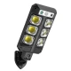 Lampa solara LED 3 moduri iluminare Senzor miscare Telecomanda Negru SH 804B
