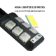 Lampa solara LED 3 moduri iluminare Senzor miscare Telecomanda Negru SH 804B