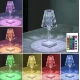 UB Veioza LED Crystal Touch RGB cu acumulator incarcare USB si telecomanda lumina RGB