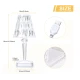 UB Veioza LED Crystal Touch RGB cu acumulator incarcare USB si telecomanda lumina RGB