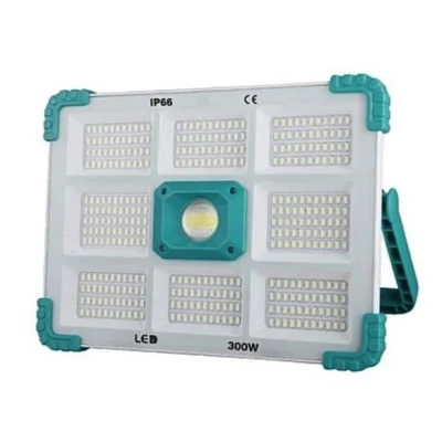 Proiector solar COBA CB F374 cu 374 LED putere 300 W alb/albastru 9 casete