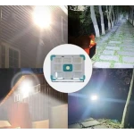 Proiector solar COBA CB F374 cu 374 LED putere 300 W alb/albastru 9 casete