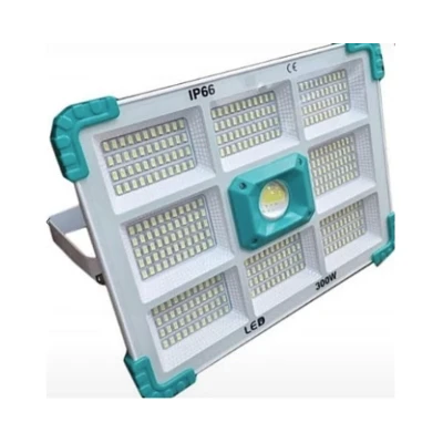 Proiector solar COBA CB F374 cu 374 LED putere 300 W alb/albastru 9 casete