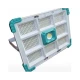 Proiector solar COBA CB F374 cu 374 LED putere 300 W alb/albastru 9 casete