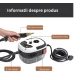 Aparat cu abur pentru curatat cu rezervor de 1000 ml putere 2500W de 3Bar cu functie de incalzire