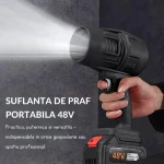 UB Suflanta portabila cu 2 acumulatori de 48V culoare negru