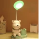 Lampa de birou cu LED forma ursulet RD C138 cu suport creioane si ascutitoare