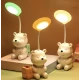 Lampa de birou cu LED forma ursulet RD C138 cu suport creioane si ascutitoare