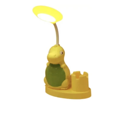 Lampa de birou RD C137 LED USB forma dinozaur cu suport creioane si ascutitoare