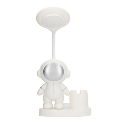 Lampa de birou RDC136 LED forma astronaut USB suport creioane si ascutitoare