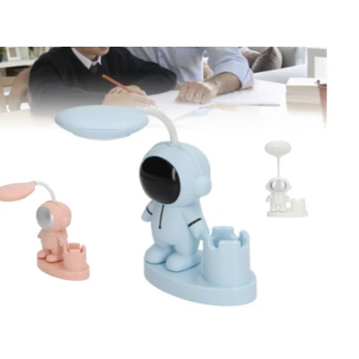 Lampa de birou RDC136 LED forma astronaut USB suport creioane si ascutitoare