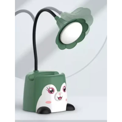 Lampa de Birou 3in1 cu Suport pentru Creioane si Telefon Reincarcabila USB Brat Ajustabil RD C133