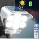 Lampa solara tip camera falsa QTY032 cu 77LED