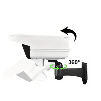 Lampa solara tip camera falsa QTY032 cu 77LED