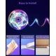 Banda LED RGB autoadeziva cu functie de sunet Bluetooth si telecomanda Q ST50