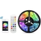 Banda LED RGB autoadeziva cu functie de sunet Bluetooth si telecomanda Q ST50
