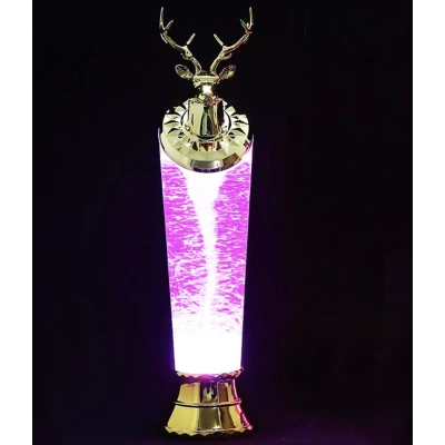 Lampa decorativa RD C103 lumina colorata forma de cerb