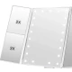 Oglinda tripla cu marire 22 LED albe QLM11 ANDOWL