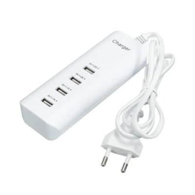 Priza multipla Q UX4 cu 4 porturi USB incarcare rapida 20w