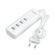 Priza multipla Q UX4 cu 4 porturi USB incarcare rapida 20w
