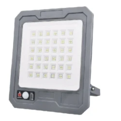 Proiector solar LED COBA CB T105 putere 500W panou solar separat senzor de miscare telecomanda