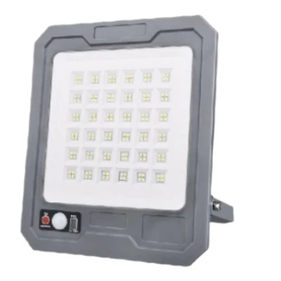 Proiector solar LED COBA CB T105 putere 500W panou solar separat senzor de miscare telecomanda
