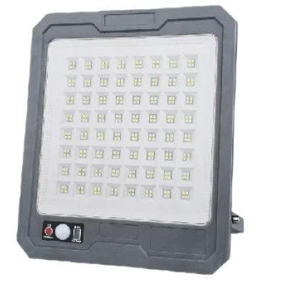 Proiector solar LED COBA CB T106 putere 800W panou solar separat senzor de miscare telecomanda