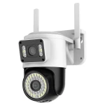 Camera de supraveghere dubla JT 8696 Ip 6 mpx si rotire 360 grade