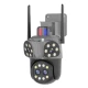 Camera supraveghere WiFi 4 lentile interfon bidirectional 6 megapixeli vizibilitate nocturna HD zoom 10x JT 8856