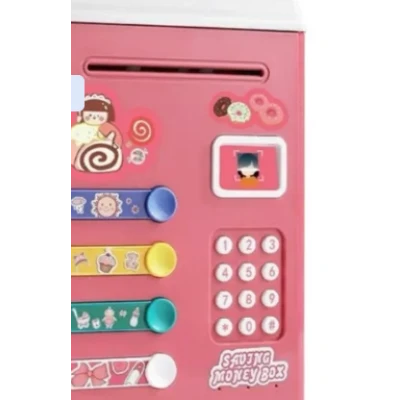 UB Pusculita pentru Copii Tip ATM Cu Cifru si Amprenta Digitala cod pin
