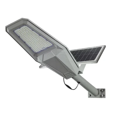 Lampa solara stradala JORTAN 1200W cu telecomanda IP67 6500k aluminiu
