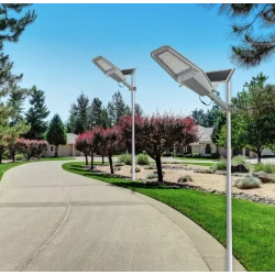Lampa solara stradala JORTAN 1200W cu telecomanda IP67 6500k aluminiu