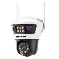 Camera de supraveghere WiFi Jortan 6 de 9MP tip (3+3+3) Full HD exterior sau interior senzor de miscare
