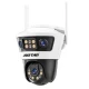 Camera de supraveghere WiFi Jortan 6 de 9MP tip (3+3+3) Full HD exterior sau interior senzor de miscare