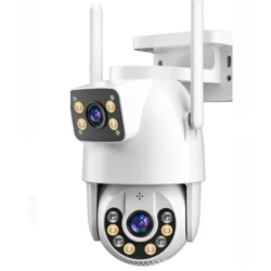Camera de supraveghere JORTAN 9697QJ cu 2 camere 6MP Wireless PTZ IP Color Night Vision