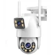 Camera de supraveghere JORTAN 9697QJ cu 2 camere 6MP Wireless PTZ IP Color Night Vision