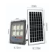 Proiector solar JORTAN putere 800W de 20000MA cu telecomanda
